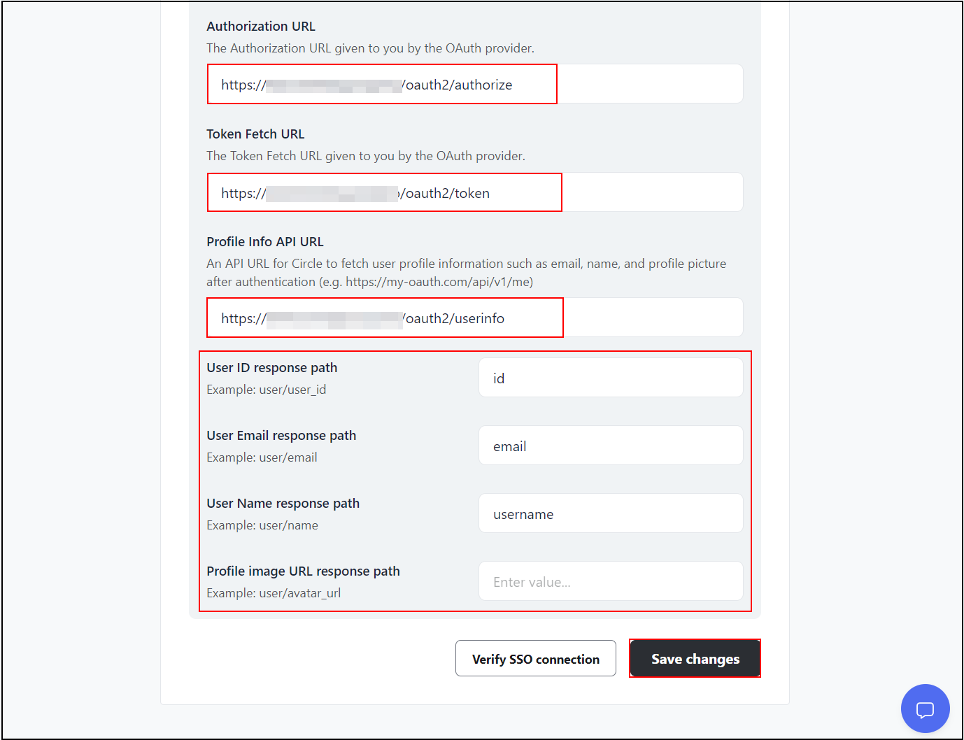 Drupal OAuth Server Circle SSO paste endpoints