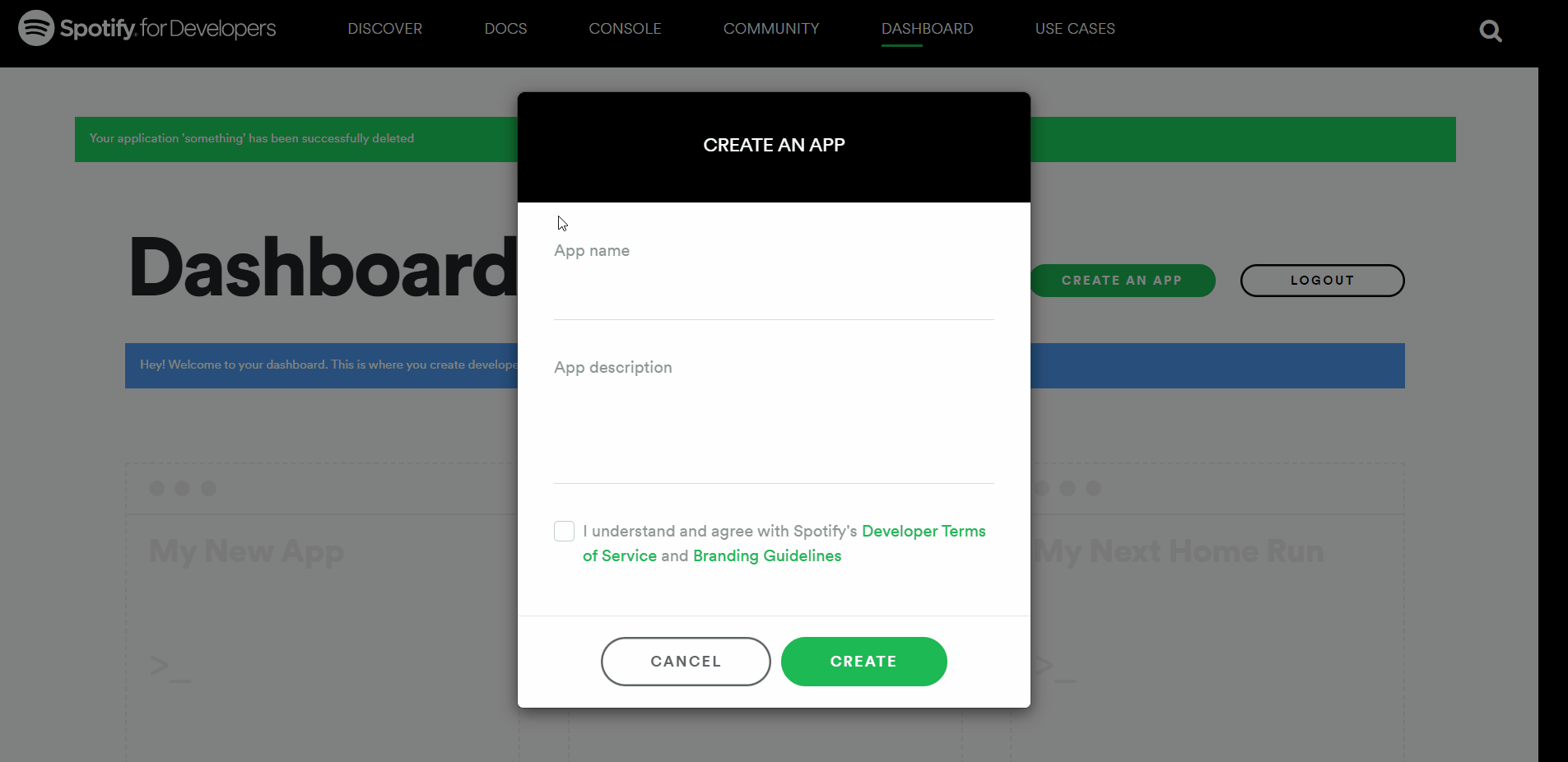 Drupal OAuth Login - Enter required information app name and app description