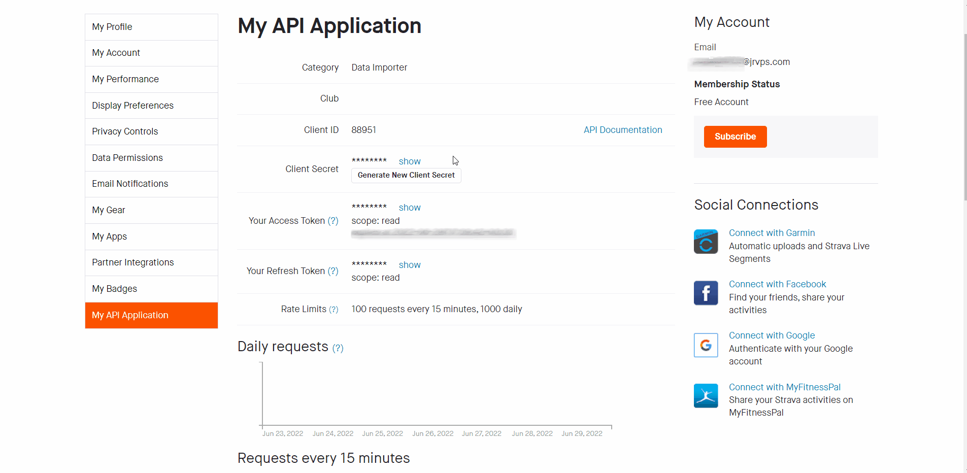 Drupal OAuth Login - copy client secret