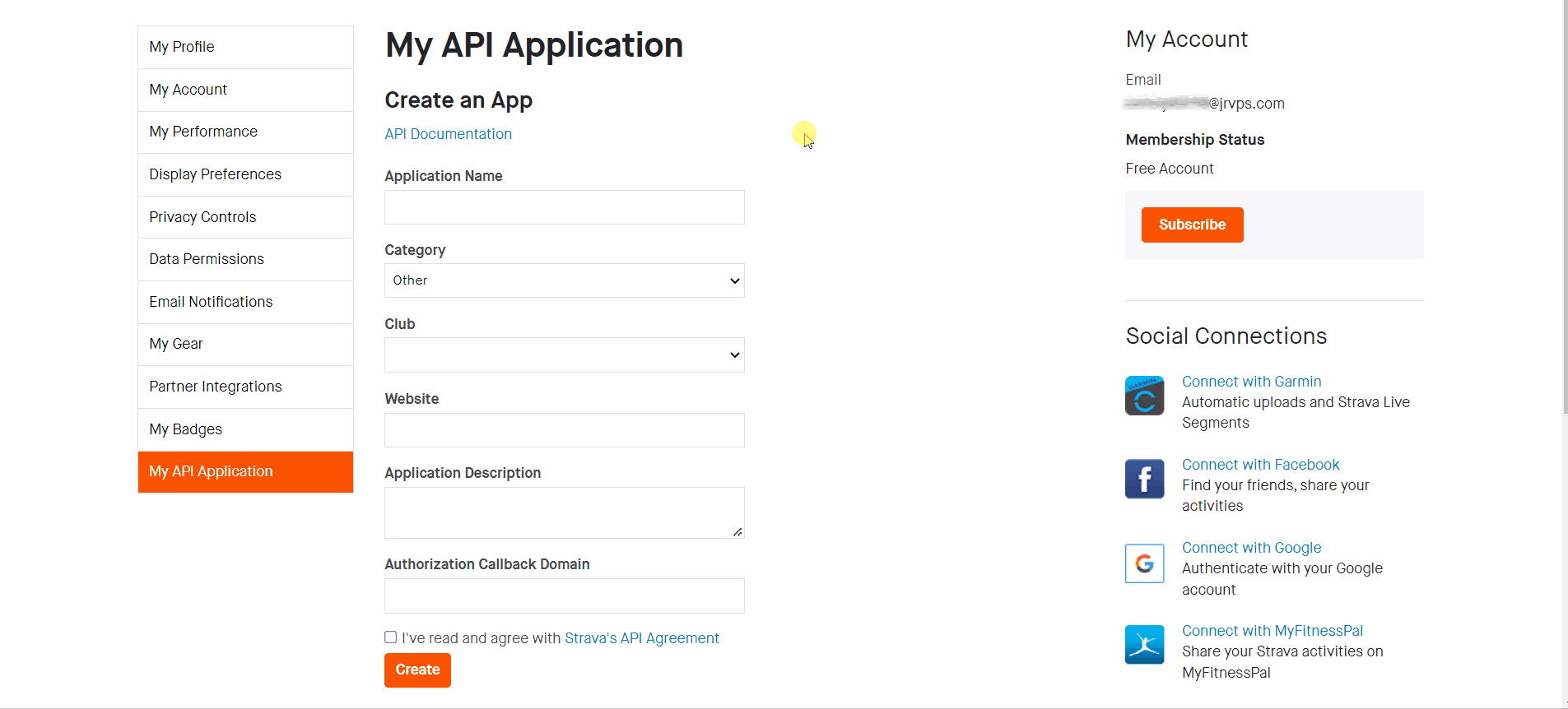 Drupal OAuth Login - Fill out the required information