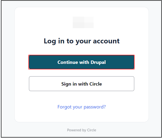 Drupal Circle SSO login with drupal