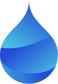 Design4Drupal drop logo