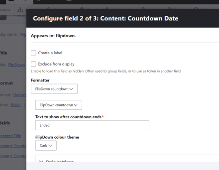 Views Field Plugin