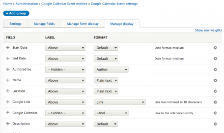 Some additional fields for events: more to come!