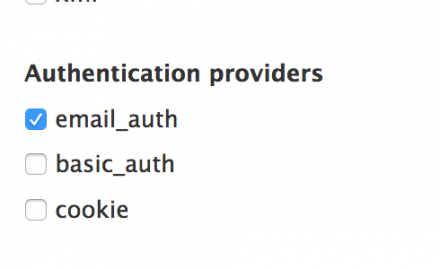 REST Email Auth