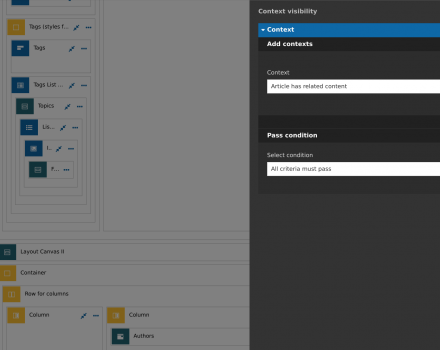 site studio context visibility