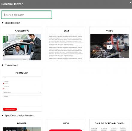 Frontend example (in modal)