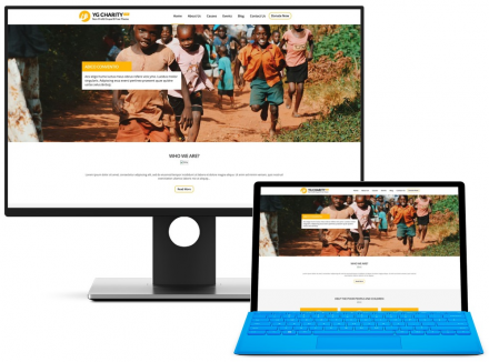 Drupal 10  theme for NGO and charity