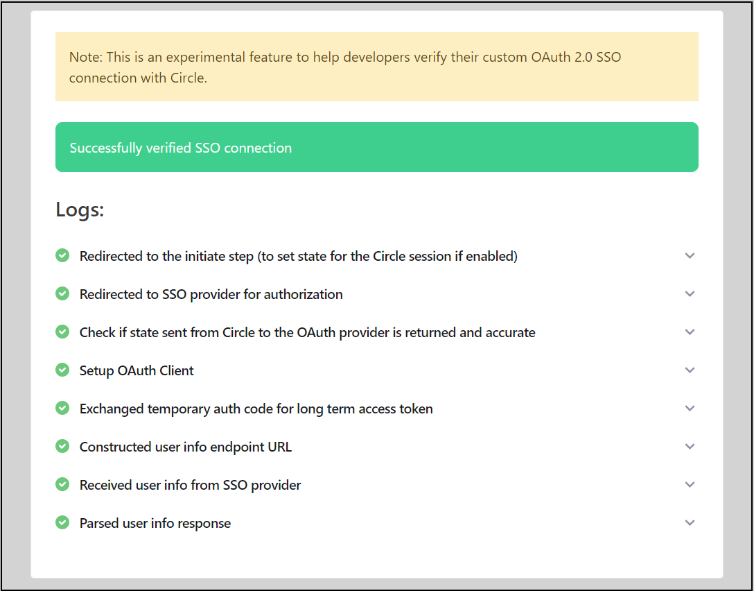 Drupal OAuth Server Circle SSO configuration